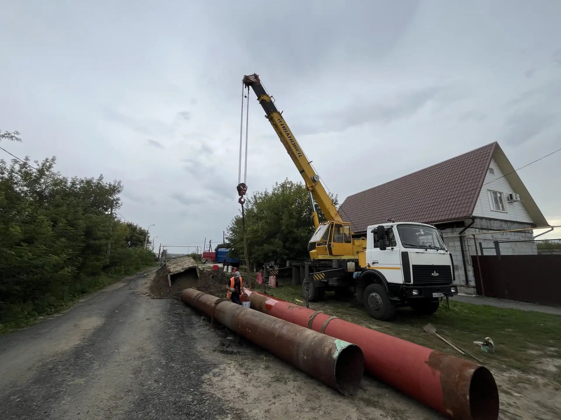 Проверку повышенным давлением пройдут тепловые сети по улицам Михайловская и Розы Люксембург