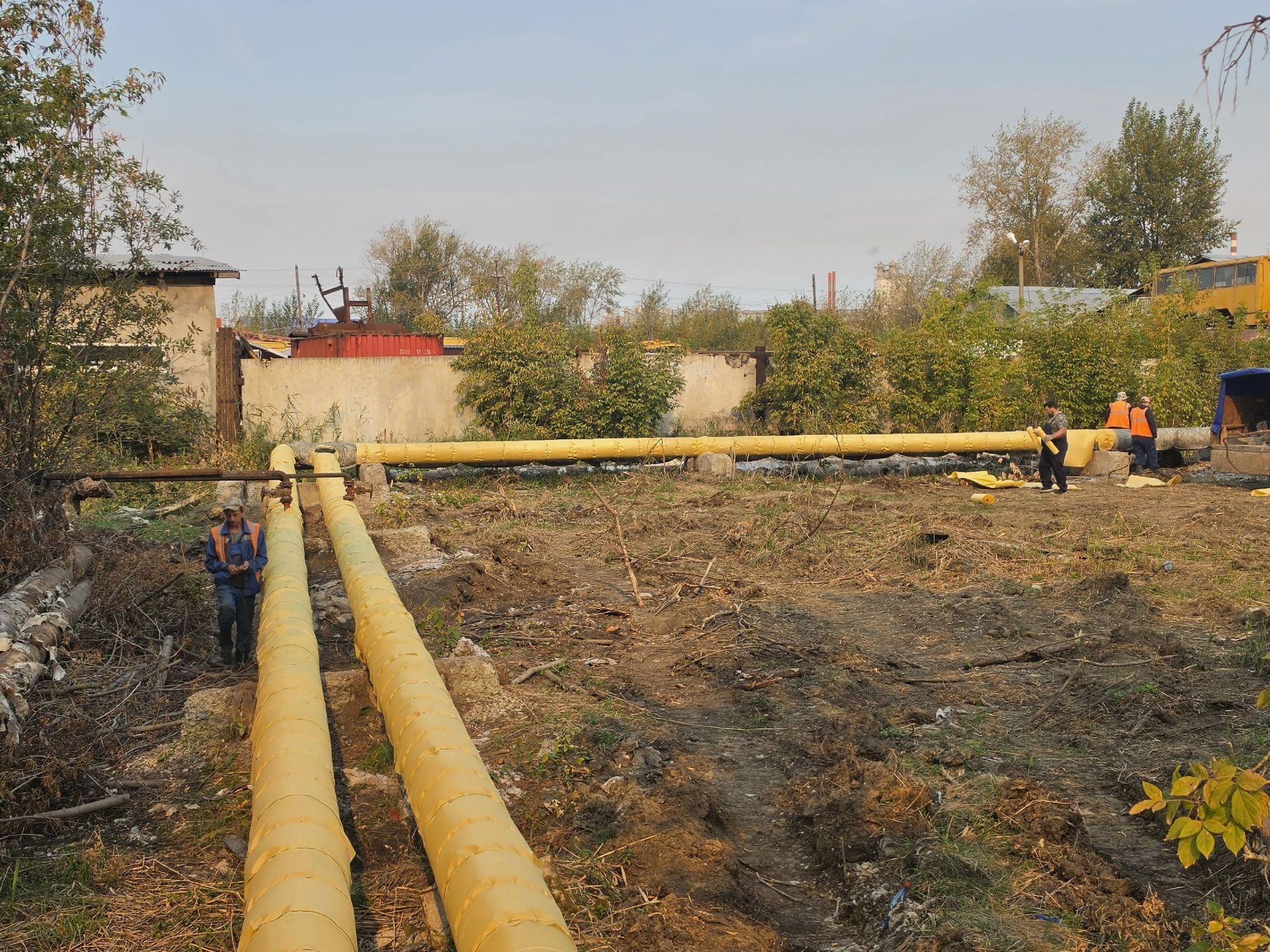 В Северном поселке возобновляется подача горячей воды