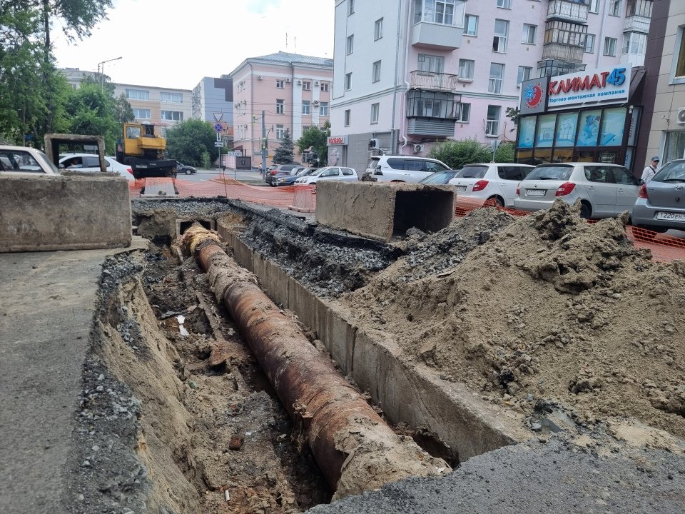 Стартовал запуск горячего водоснабжения в центральной части Кургана